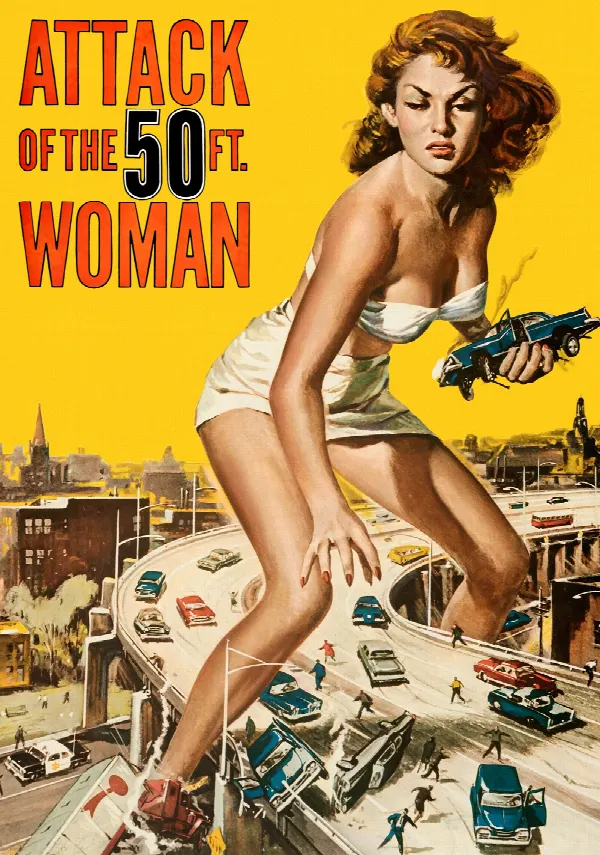 Attack of the 50 Foot Woman poster