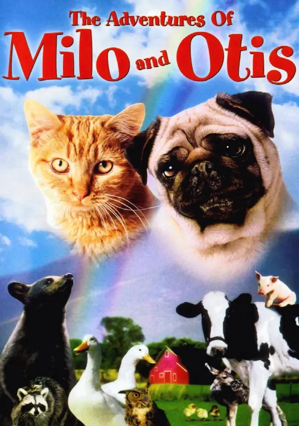 The Adventures of Milo and Otis poster