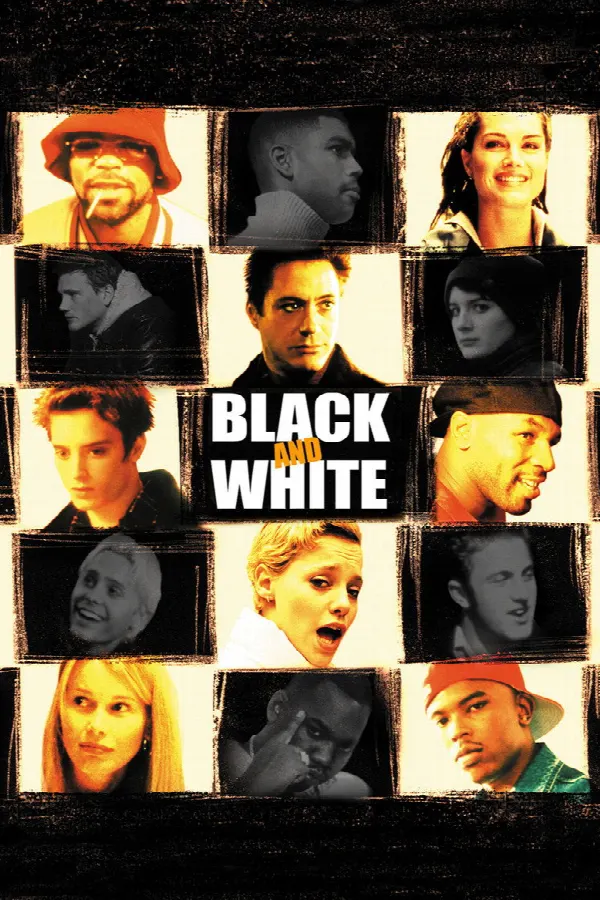 Black and White poster