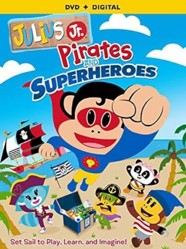 Julius Jr: Pirates & Superheroes poster