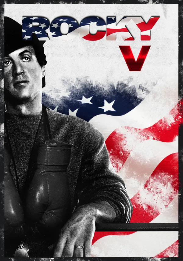 Rocky V poster