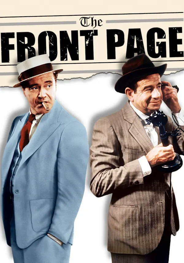 The Front Page poster