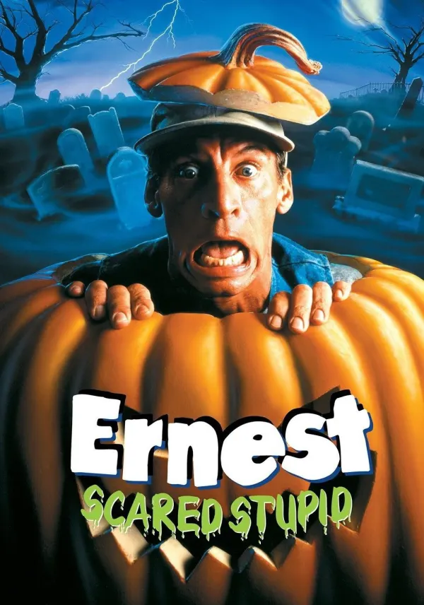 Ernest Scared Stupid poster