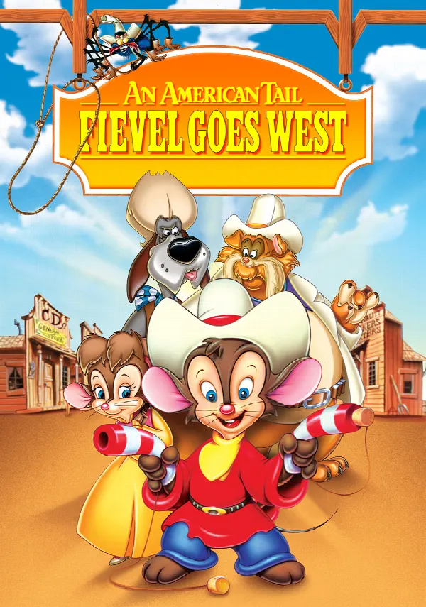 An American Tail: Fievel Goes West poster